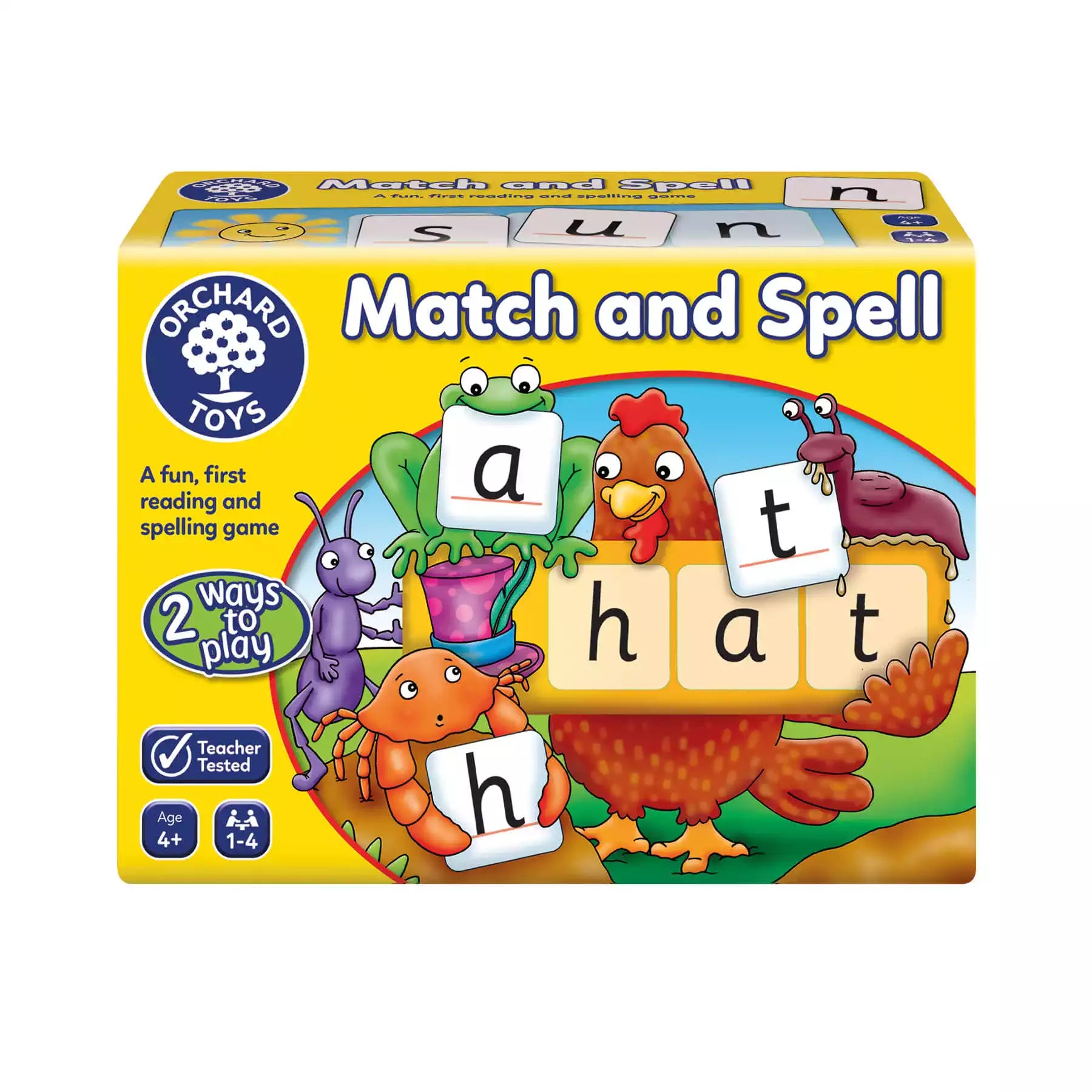 Match and Spell Linguistics Game for Children