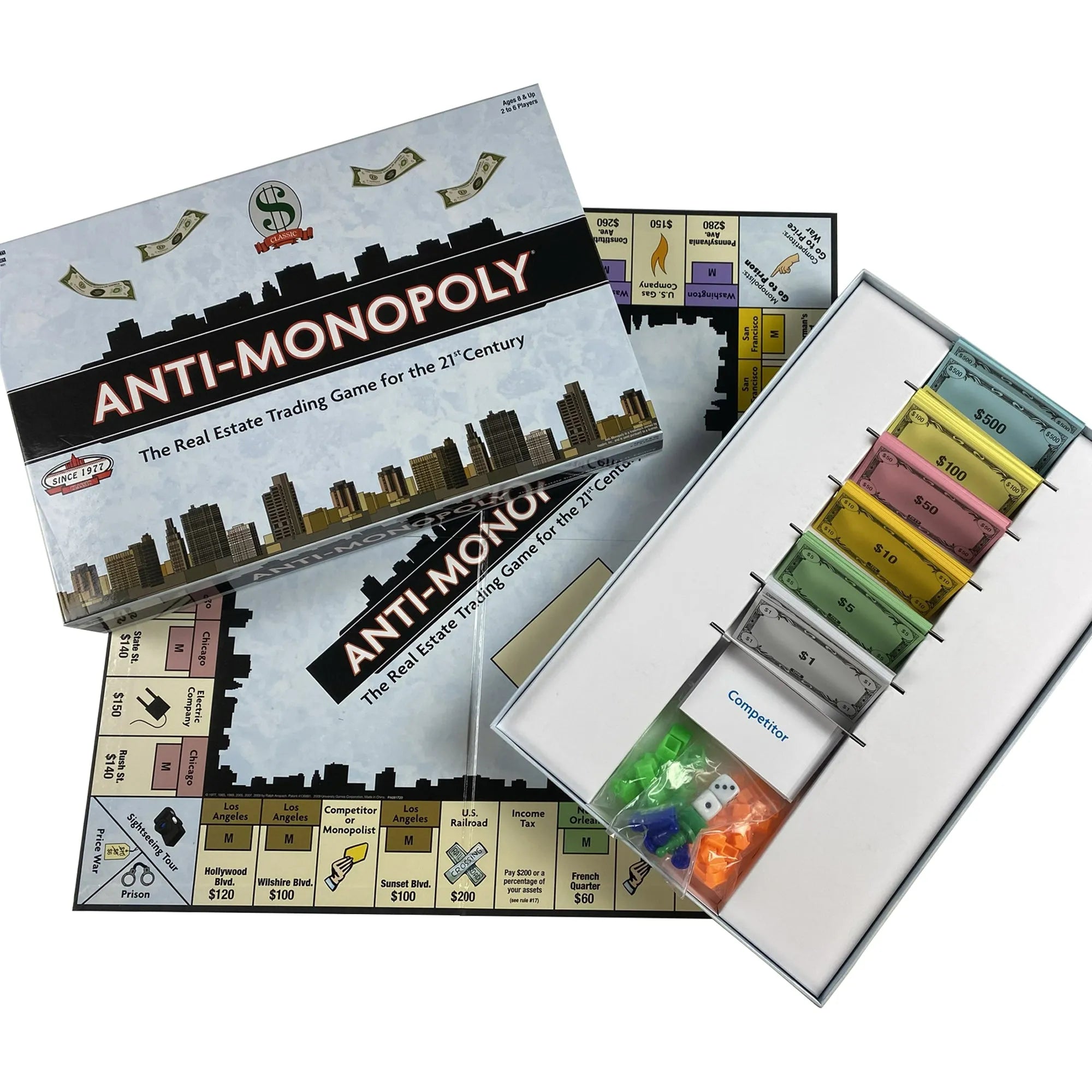Interactive Board Game for children - shop anti monopoly board game for children - University Games