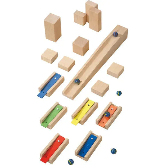 HABA - Contents of Melodious building blocks