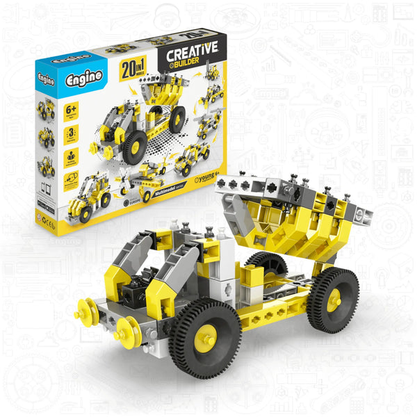 Engino - Stem construction kit to develop engineering skill - creative builder