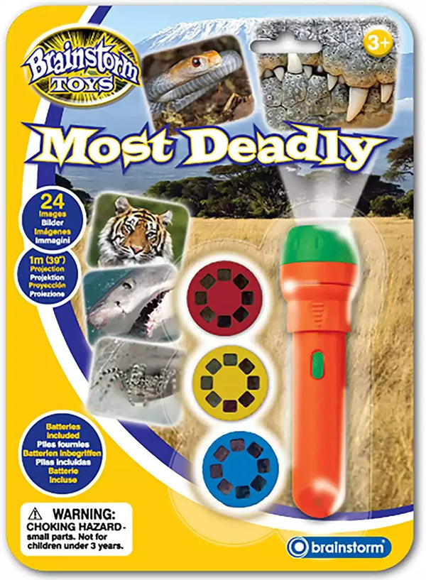 most deadly torch and projector - brainstorm toys - science toys