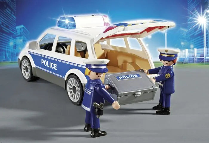 pretend play with playmobil city action police car - playmobil toys