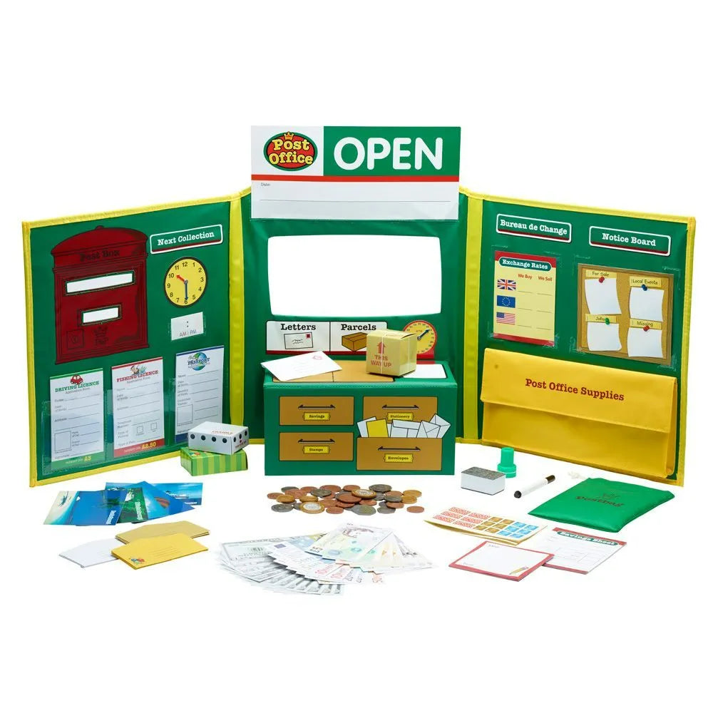 product view post office toy set - learning resources toys - buy post office toy playset at the toy room