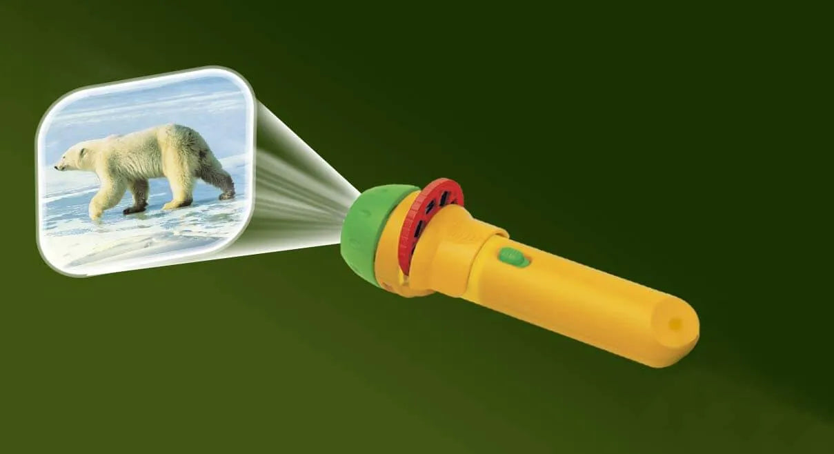 projector torch toy from brainstorm toys - animal torch - The Toy Room