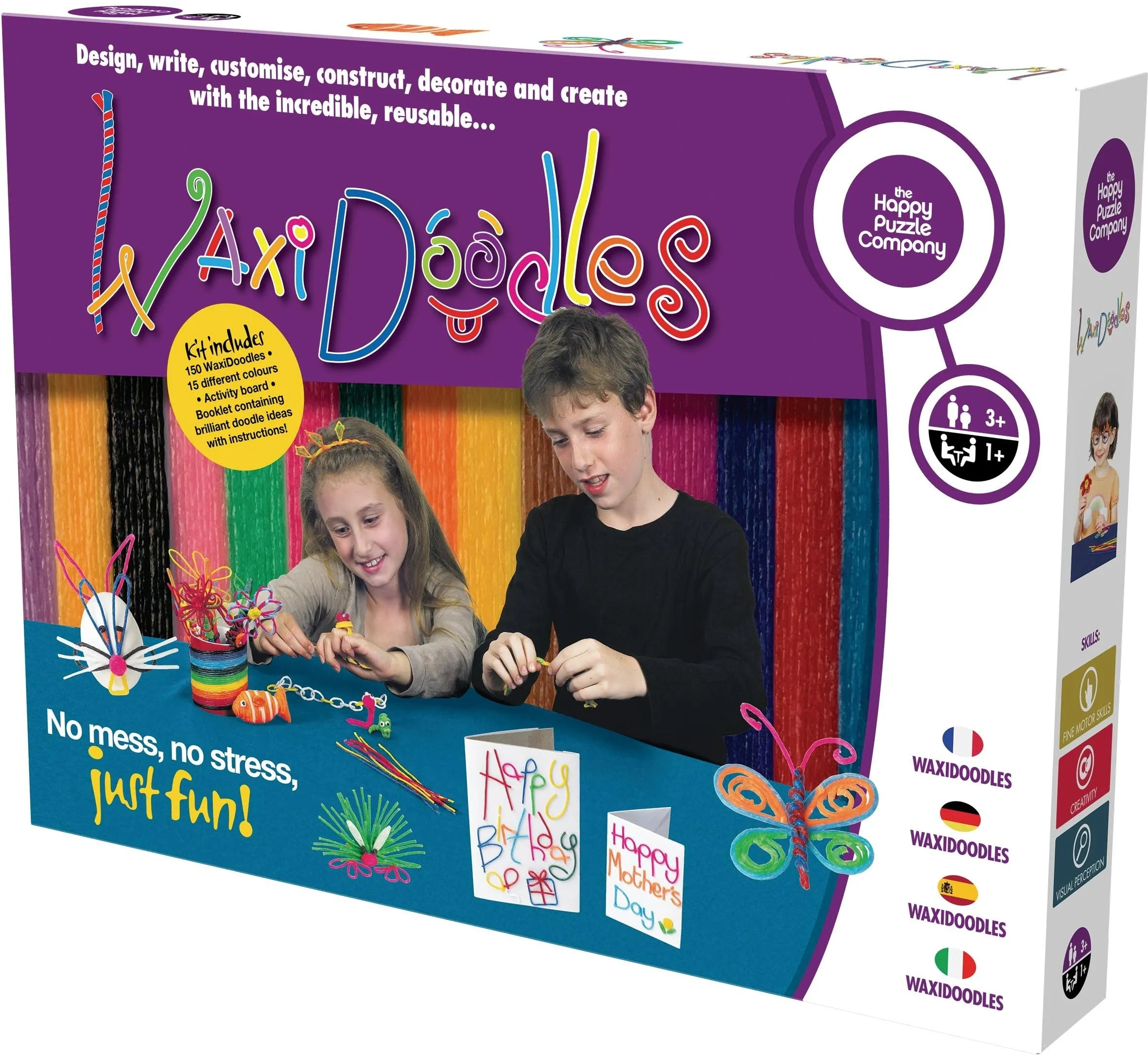 Shop Art & Craft activity kits for kids - Waxidoodles - Happy Puzzle Company toys for kids