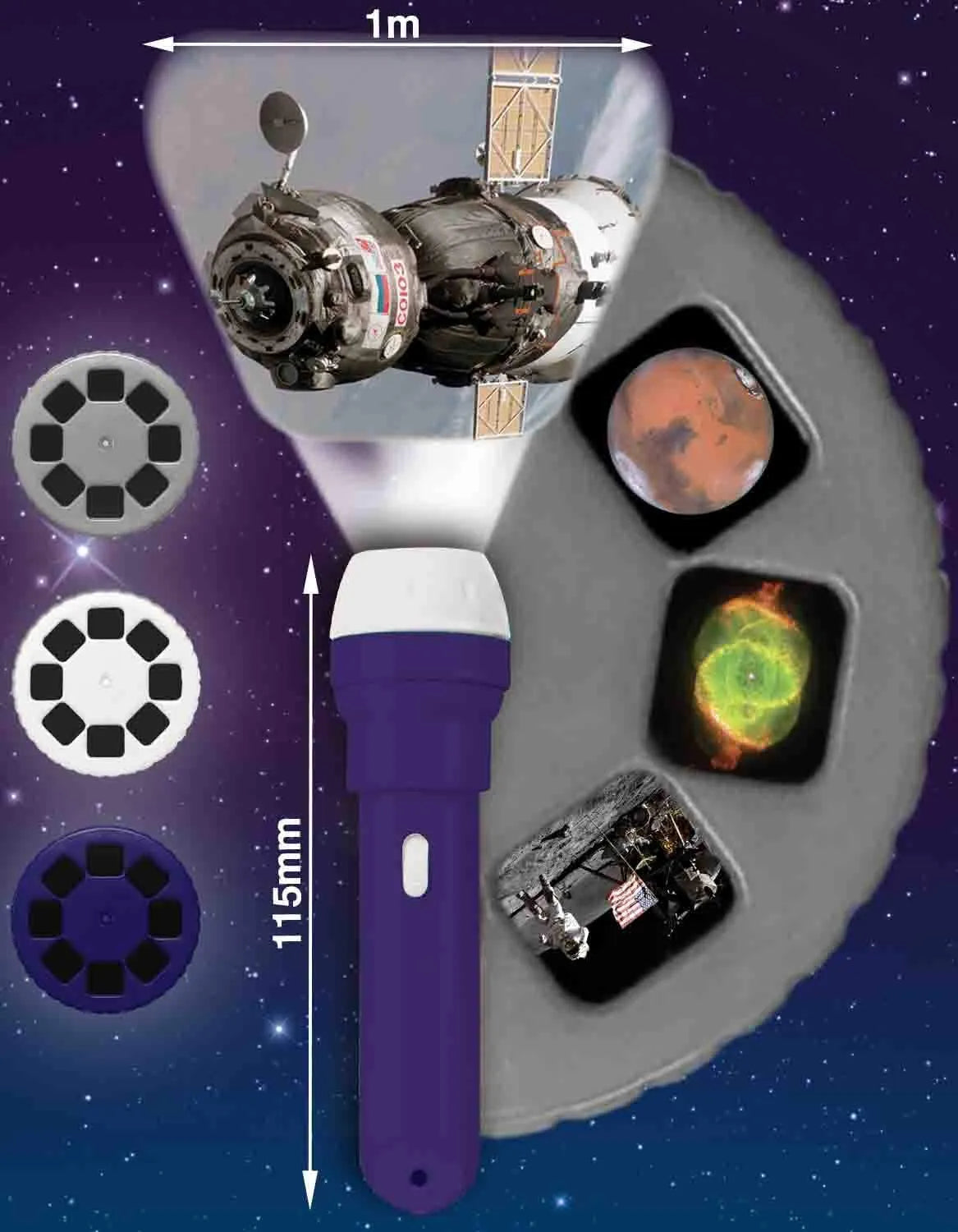Brainstorm Toys - space torch & projector - science toys for children