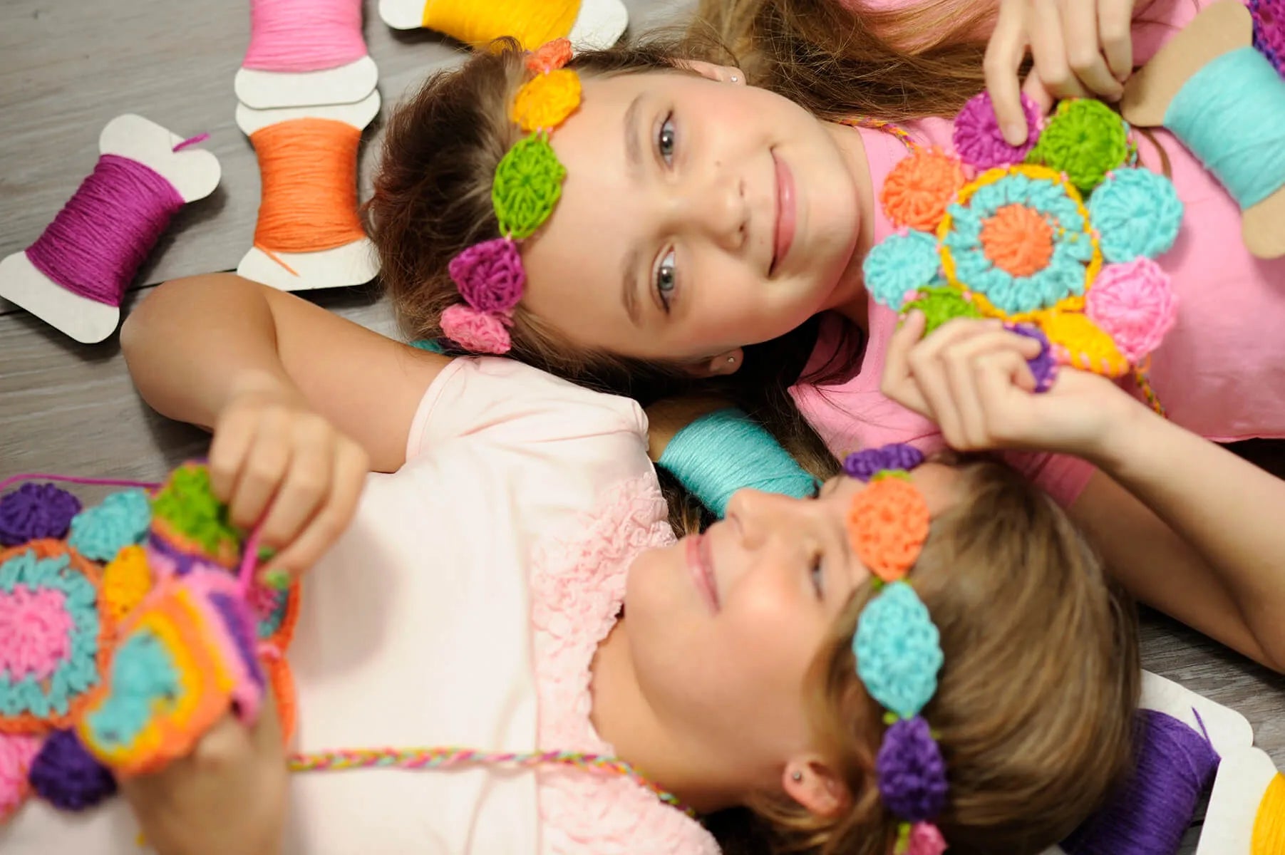 unleash creativity in children - crochet craft set - the toy room