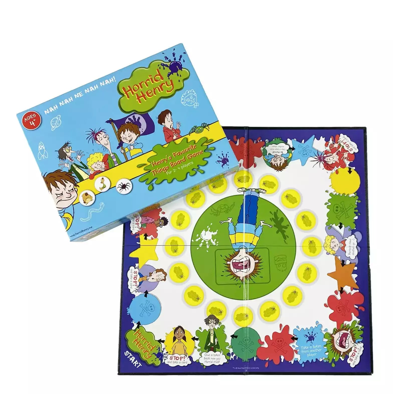 Enhance problem solving skills with Horrid Henry Board Games - University Games