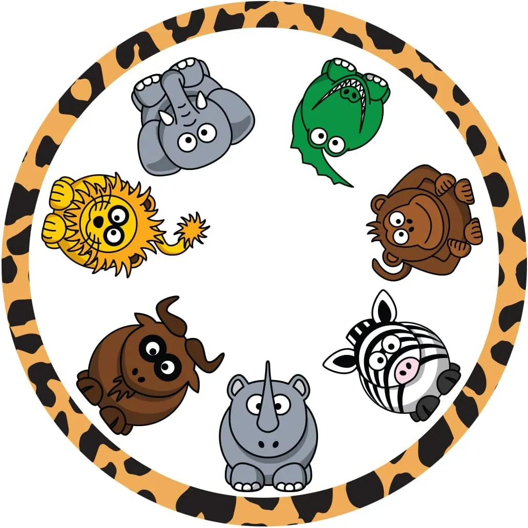 shop card game for children - cheatwell games - silly safari brainteasers