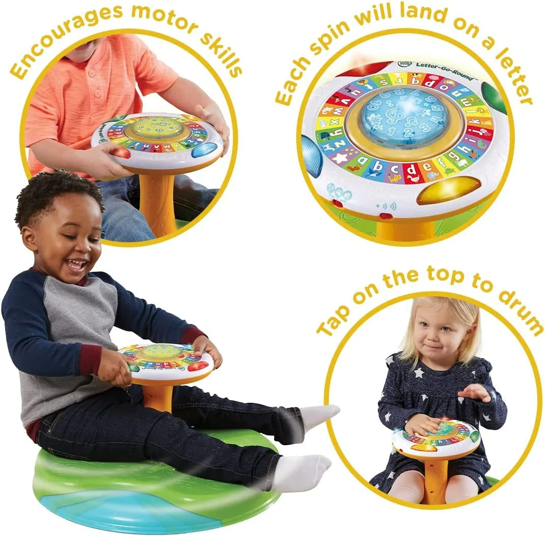 Leapfrog - Pull letter go round - toddlers toy