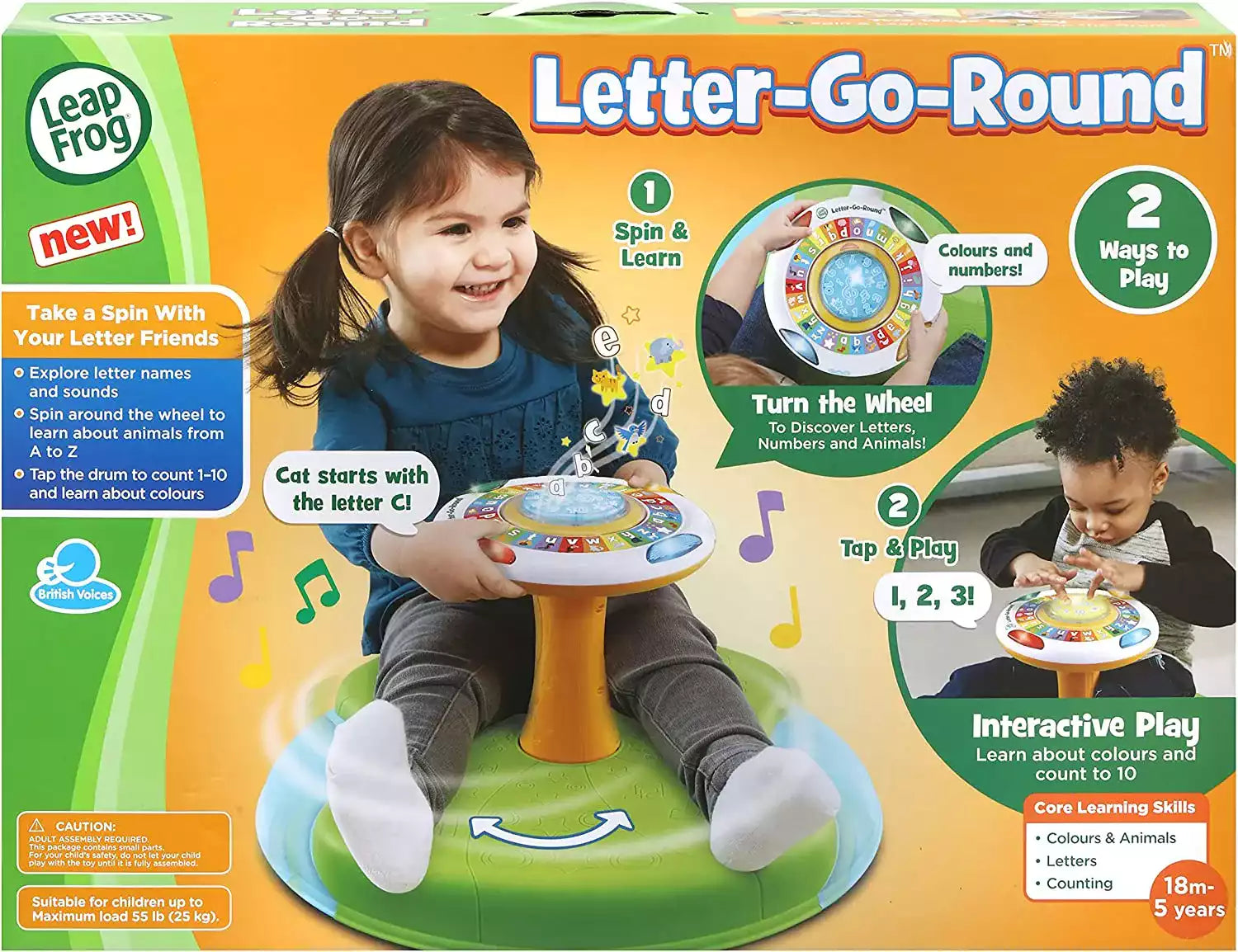 interactive toy for toddlers - Leapfrog Pull letter go round