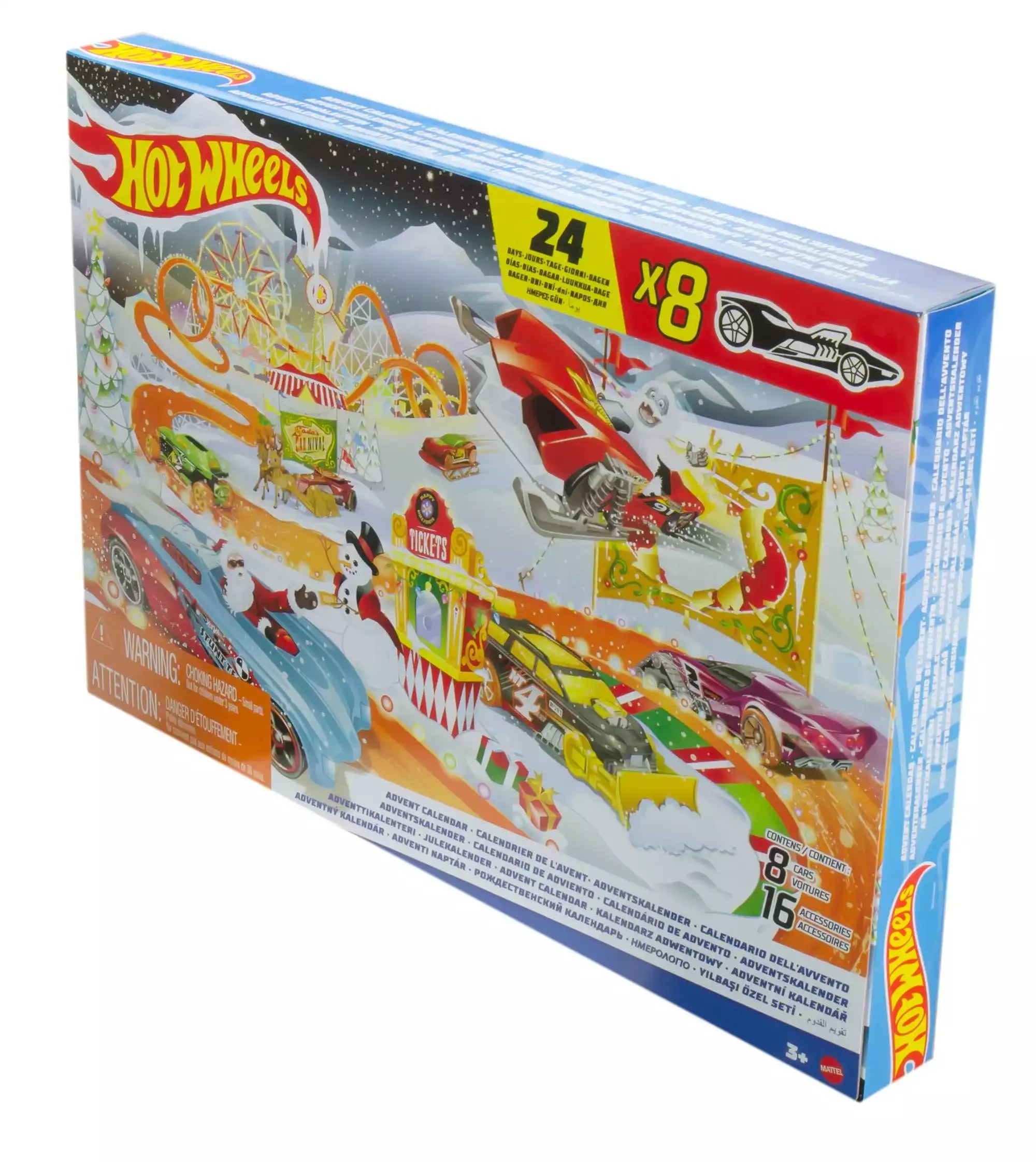 Mattel hot wheels advent calendar - hot wheels calendar