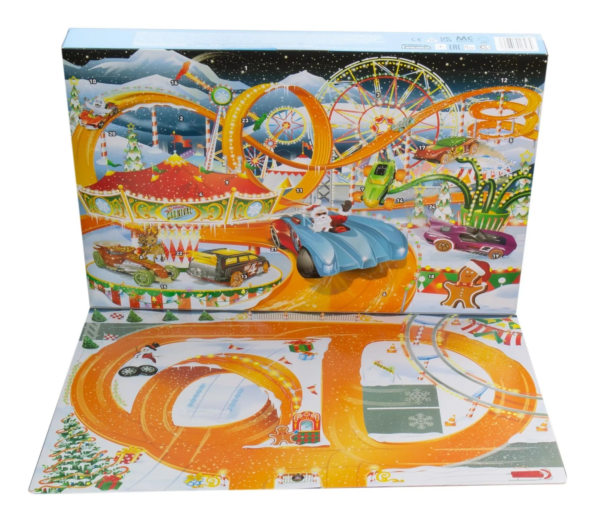Hot Wheels Advent Calendar The Toy Room