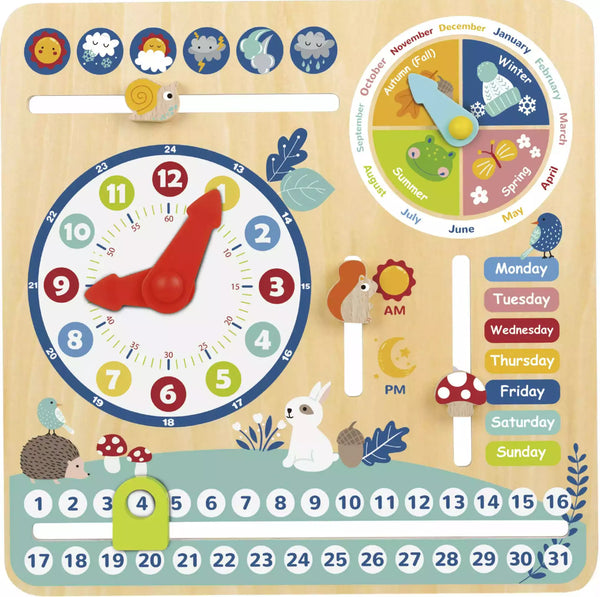tooky toys - buy wooden calendar toy - wooden my calendar