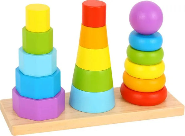 wooden shape tower - hape toys - wooden toys at the toy room
