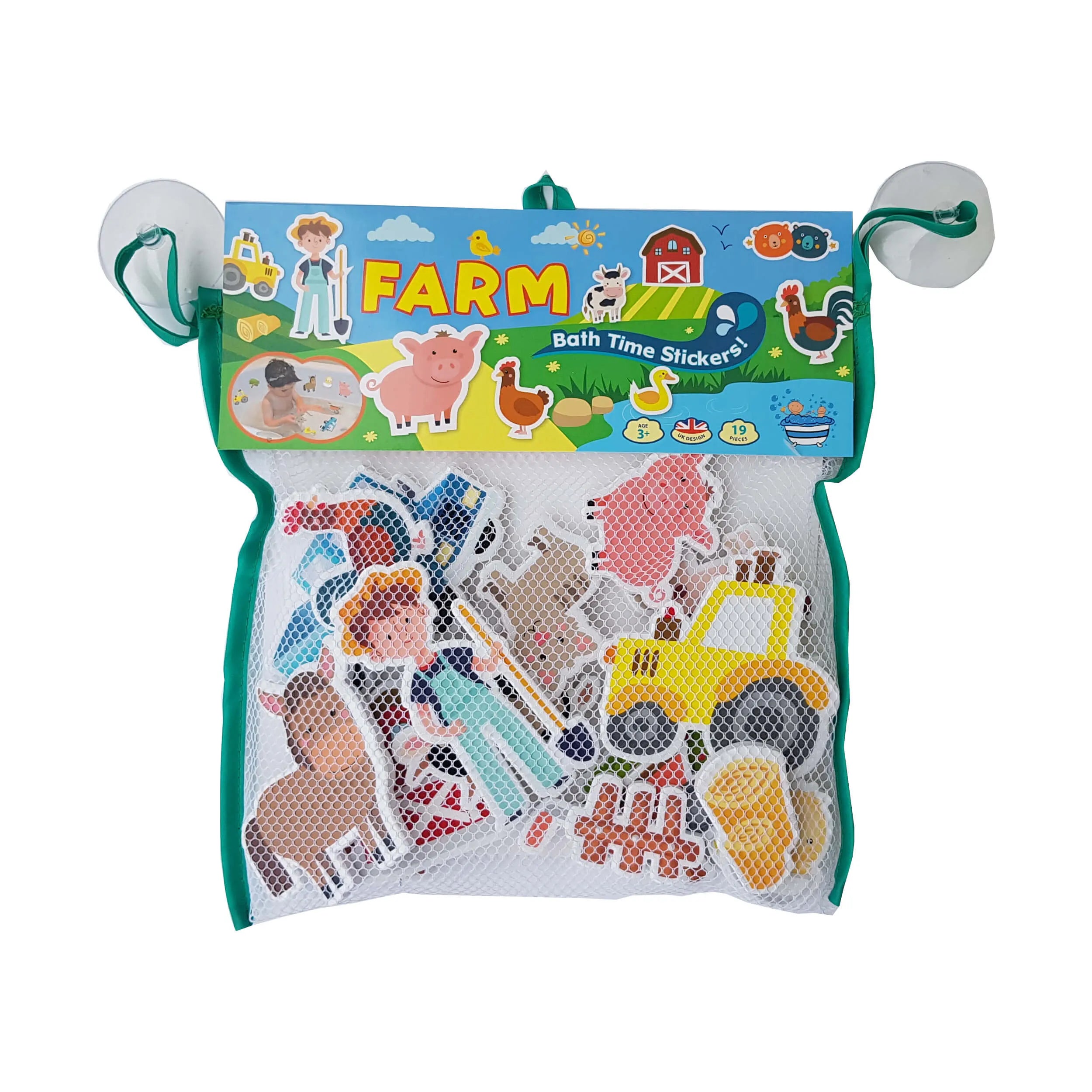 Shop for buddy and barney toys - Farm Bath Stickers - early learning toys