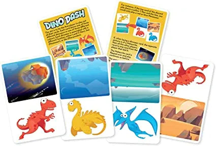 card games for children - shop dino dash game for kids - cheatwell games for children