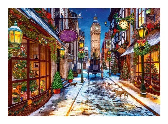 Board Game - Christmastime 1000 Piece Jigsaw Puzzle - Ravensburger