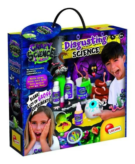 Lisciani - crazy science disgusting science - stem toys for kids