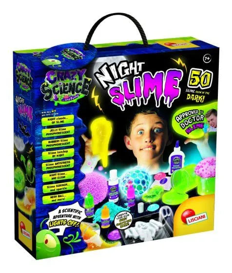 Interactive game for kids - Crazy Science Night Slime