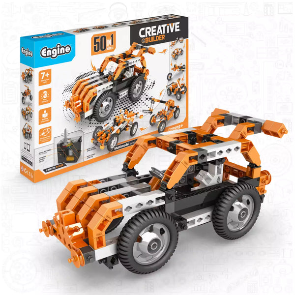 Engineering & Building Sets - Engino 50-in-1 Motorized Multimodel - shop stem kits from engino at The Toy Room