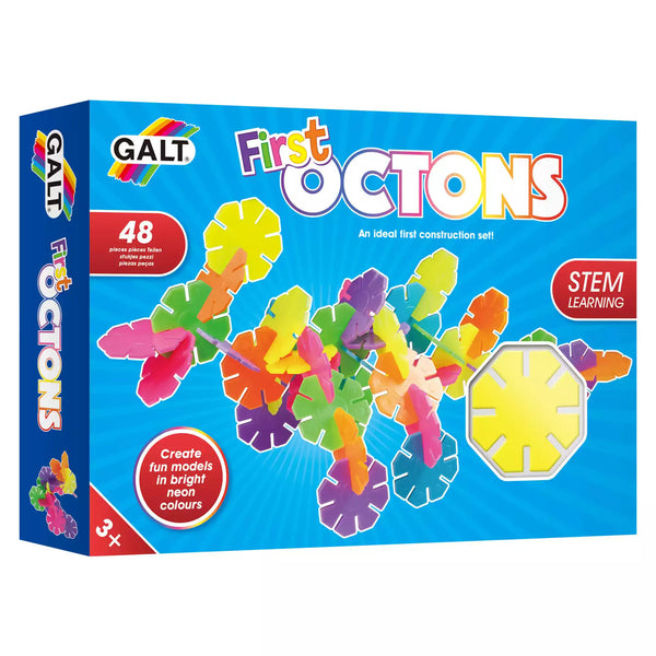 First Octons - Front 3D View - galt construction toy