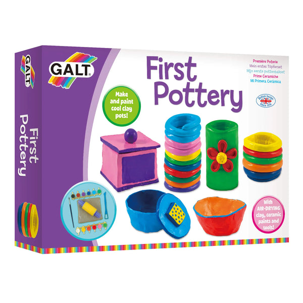 First Pottery craft set for kids - galt toys - shop galt first pottery