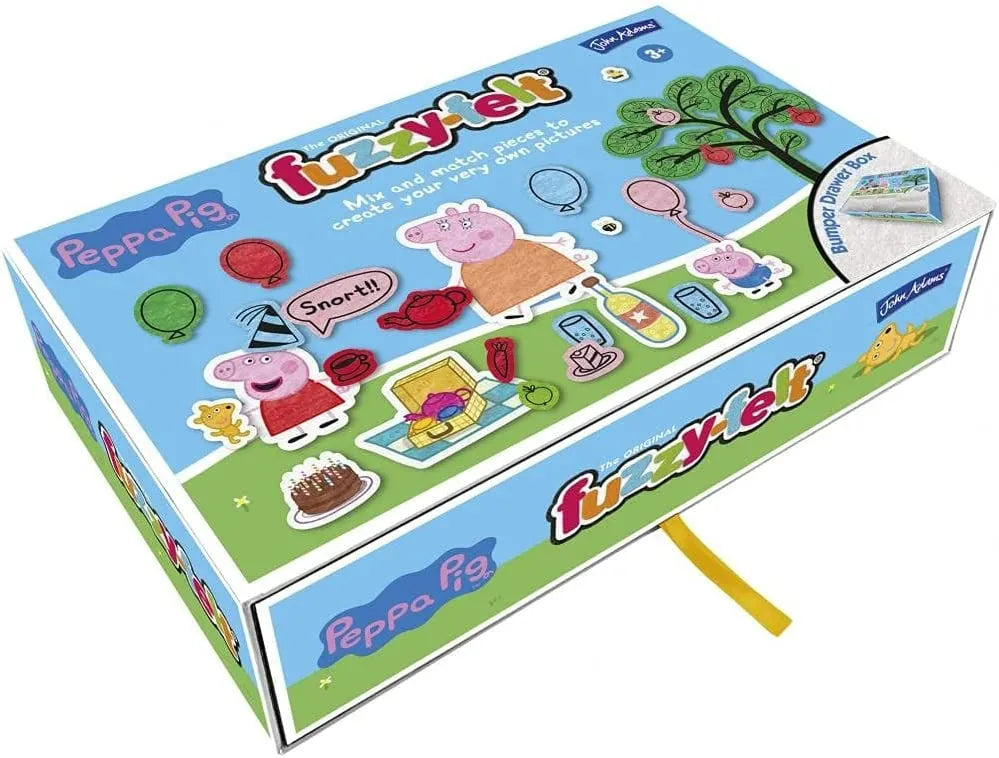 Explore John Adams games for children - Shop Peppa Pig Fuzzy Felt Activity Set - Fuzzy Felt Game Board for children