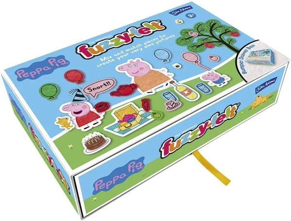 Explore John Adams games for children - Shop Peppa Pig Fuzzy Felt Activity Set - Fuzzy Felt Game Board for children