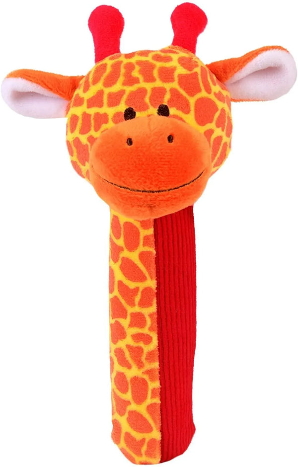 giraffe soft toy - giraffe squeakaboo - fiesta crafts