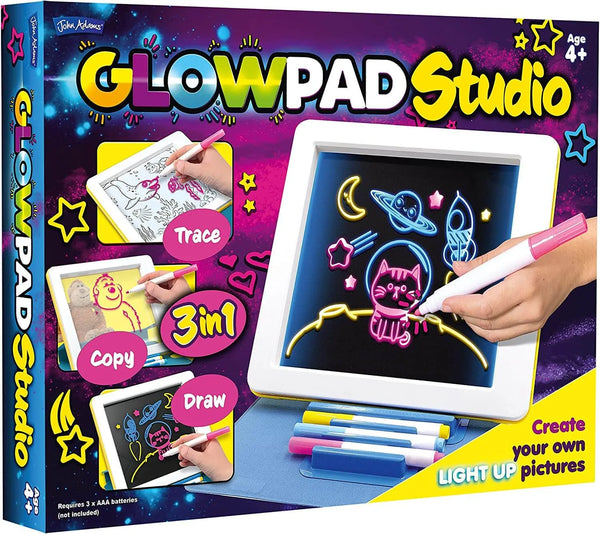 Shop Glowpad 3-in-1 Studio - Shop John adam toys at The Toy Room - Creative toy for kids