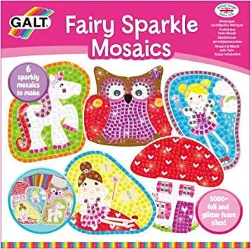 shop galt fairy sparkle mosaics - sparkle mosaics craft set - galt toys