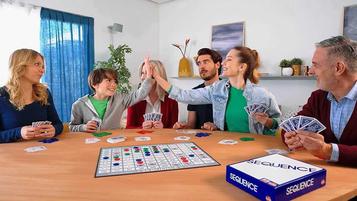 Lifestyle image of Sequence - Shop Vivid Golaith game for children