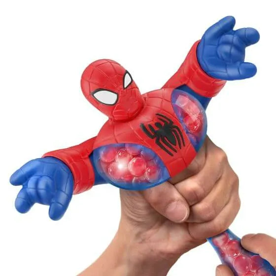 squishy spiderman figure - marvel toys - shop heroes of goojitzu toys at The Toy Room