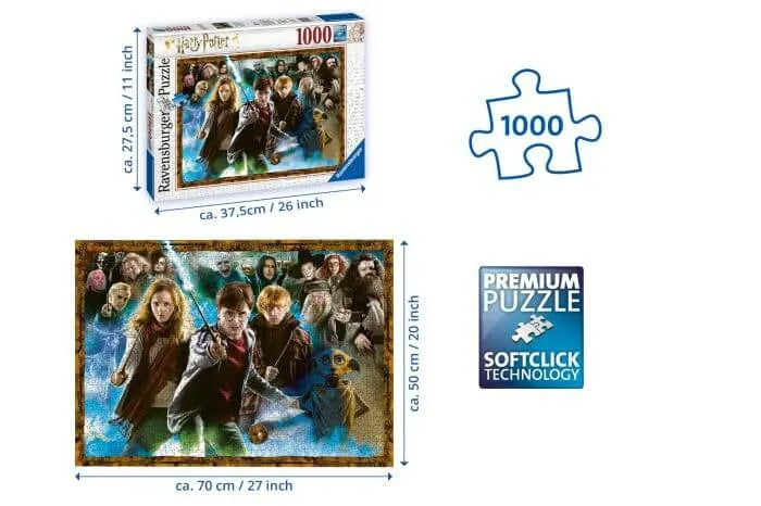 1000 Piece Jigsaw Puzzle - Harry Potter Puzzle - Ravensburger