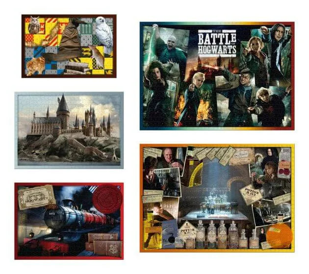 Puzzles & Brainteasers - Harry Potter Puzzle 5-in-1