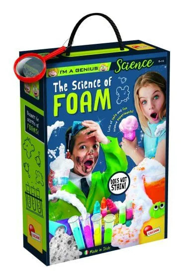 Discover the science of foam - I'm A Genius science kits - Lisciani