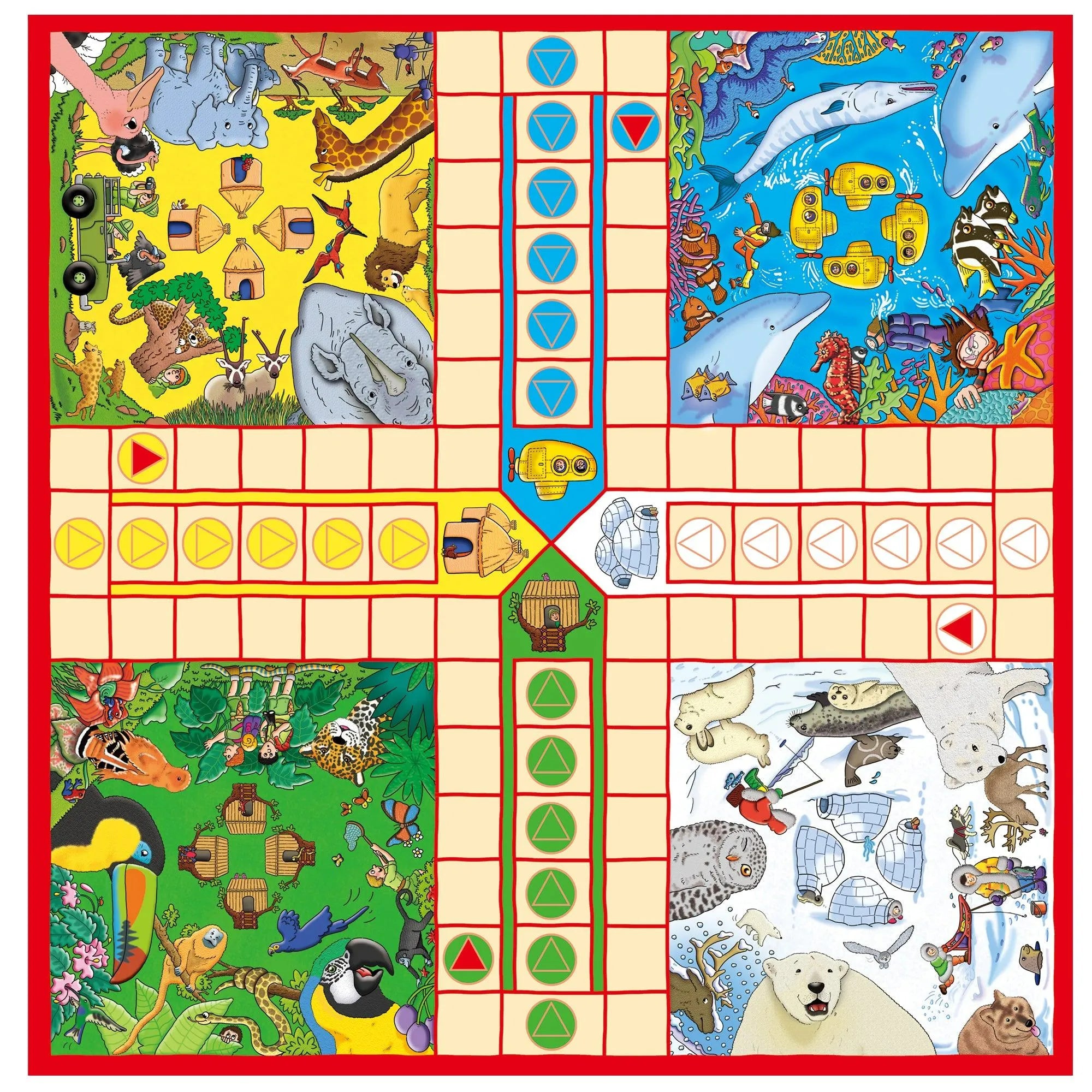 ludo board - ludo board game from galt toys - shop board game ludo at the toy room