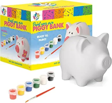 Art & Craft Activity set - Made It Piggy Bank Painting Set - piggy bank toy for kids