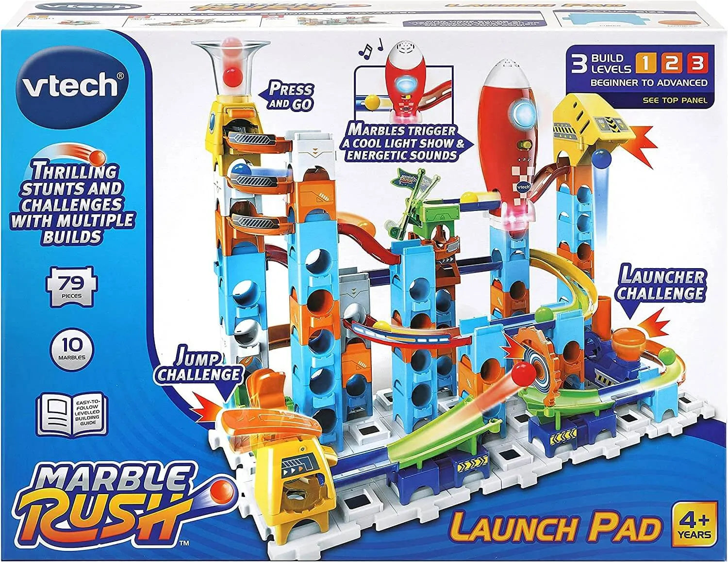 Electronic construction set for kids - Buy vtech marble rush launchpad set - Vtech marble rush instructions