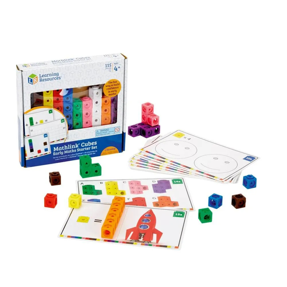 Math Link Box Mathlink Cubes Activity Set – The Toy Room