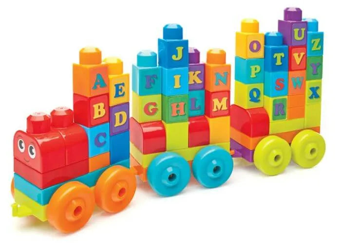 construction toys - Mega Blocks ABC Learning Train