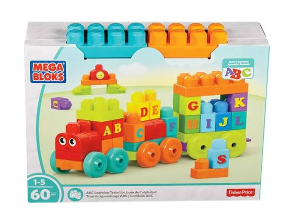 Constructive toys - Mega Blocks ABC Learning Train 
