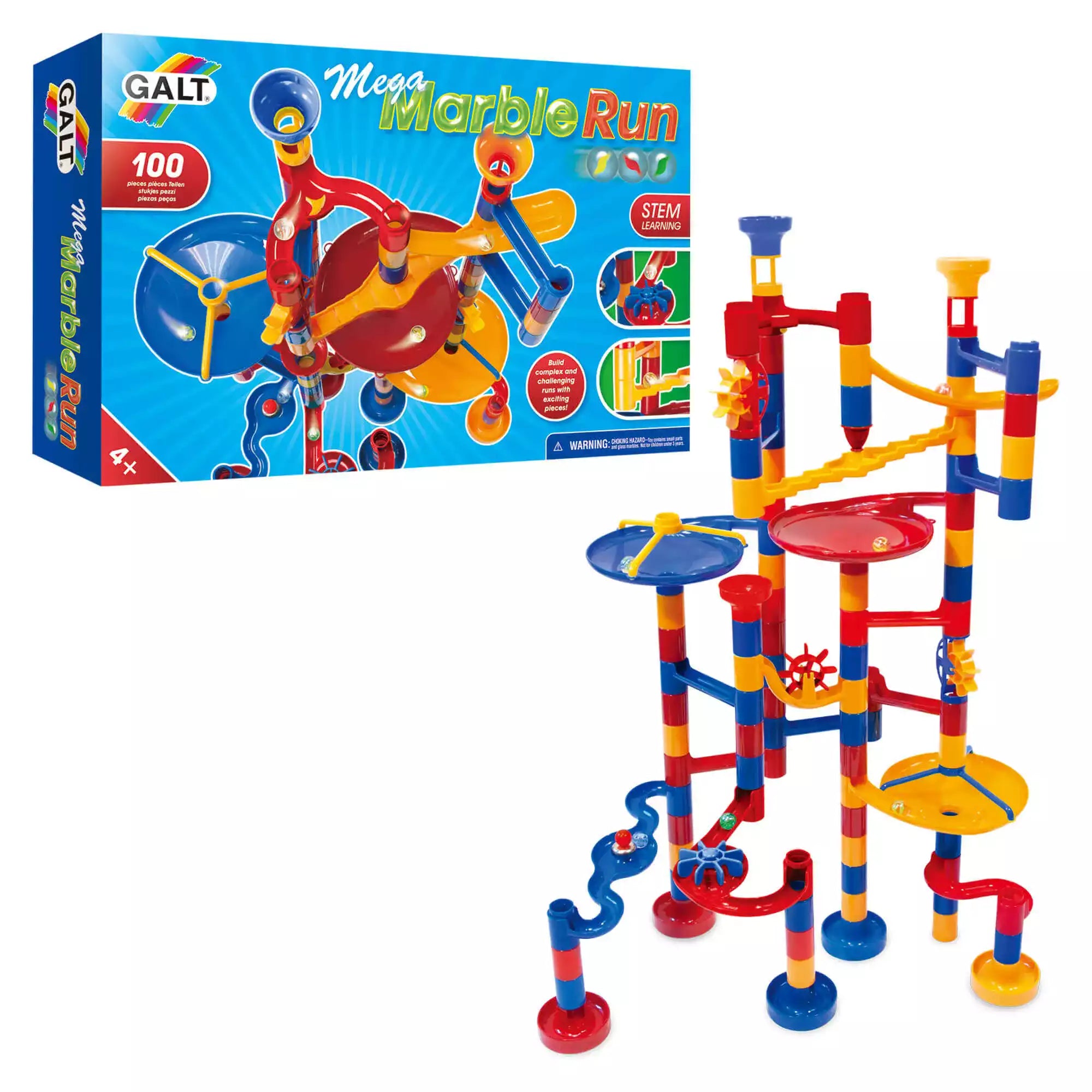 Mega Marble Run - 100 Pieces