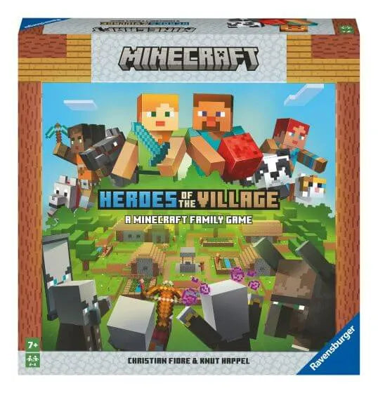 Discover & Exploration Toys for kids - Minecraft Toys - Heroes Of The Village Game - Ravensburger