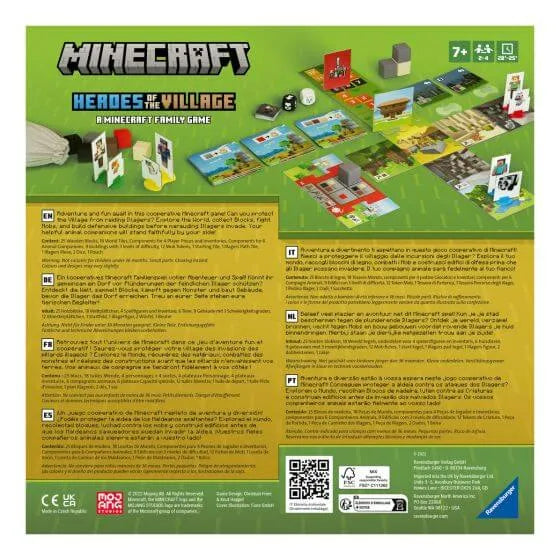 Interactive Toys - Heroes Of The Village Game - Minecraft  Toys
