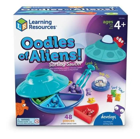 Activity kit - Oodles Of Aliens Sorting Saucer - Learning resources Toys
