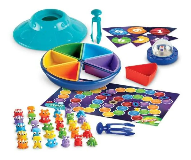 Ideal for learning Sorting and grouping - Oodles Of Aliens Sorting Saucer - Learning resources Toys