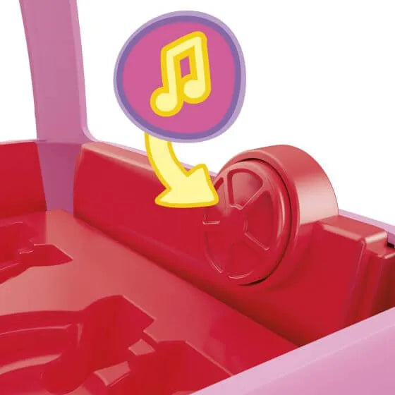 Games By Hasbro - Peppa Pig Icecream cart games by hasbro - Musical Toy