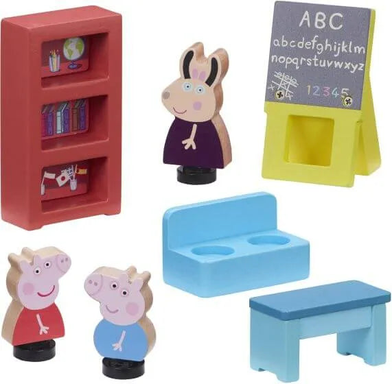 Wooden toys for imaginative play - Interactive Toys - Peppa's Play School House